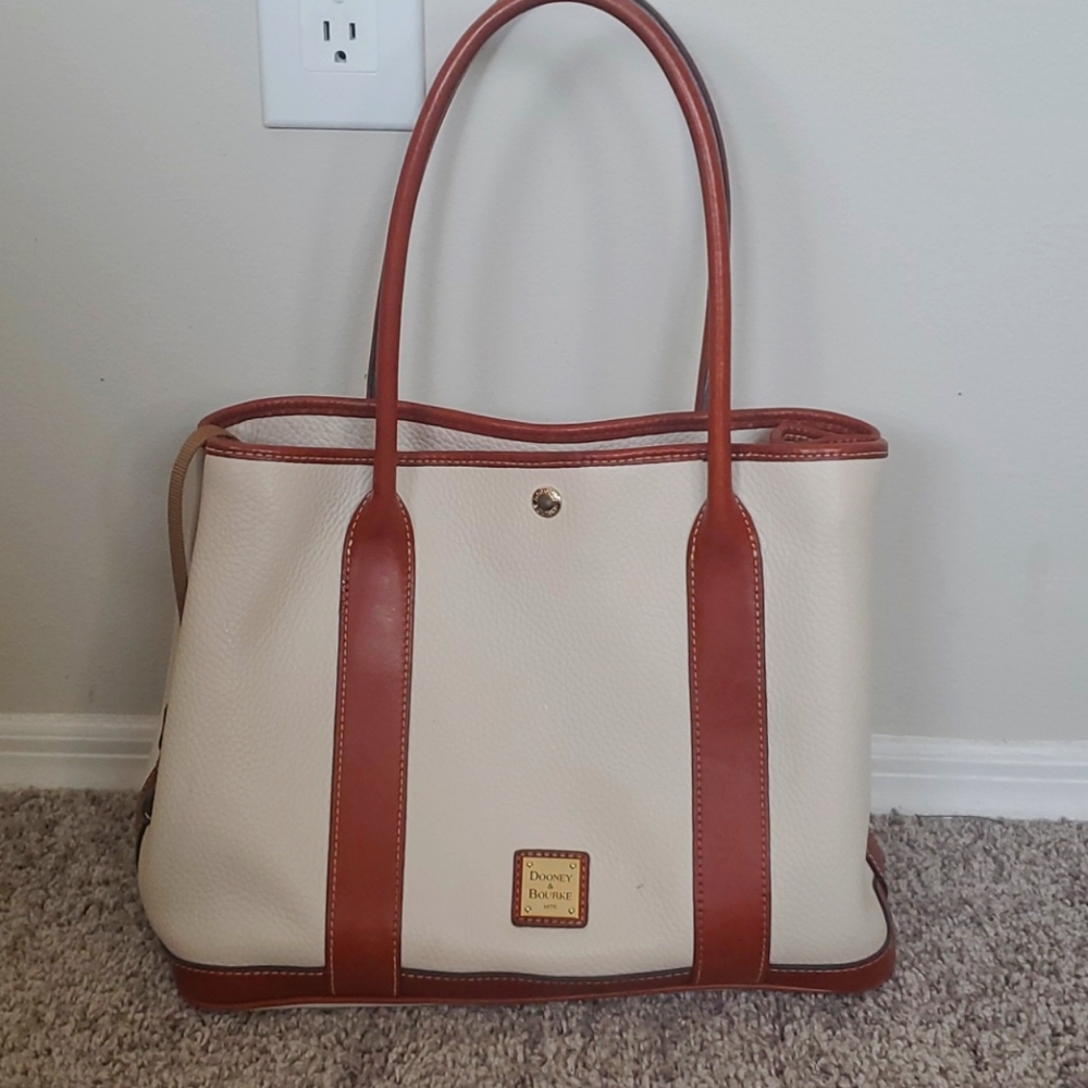 Dooney and Bourke off white